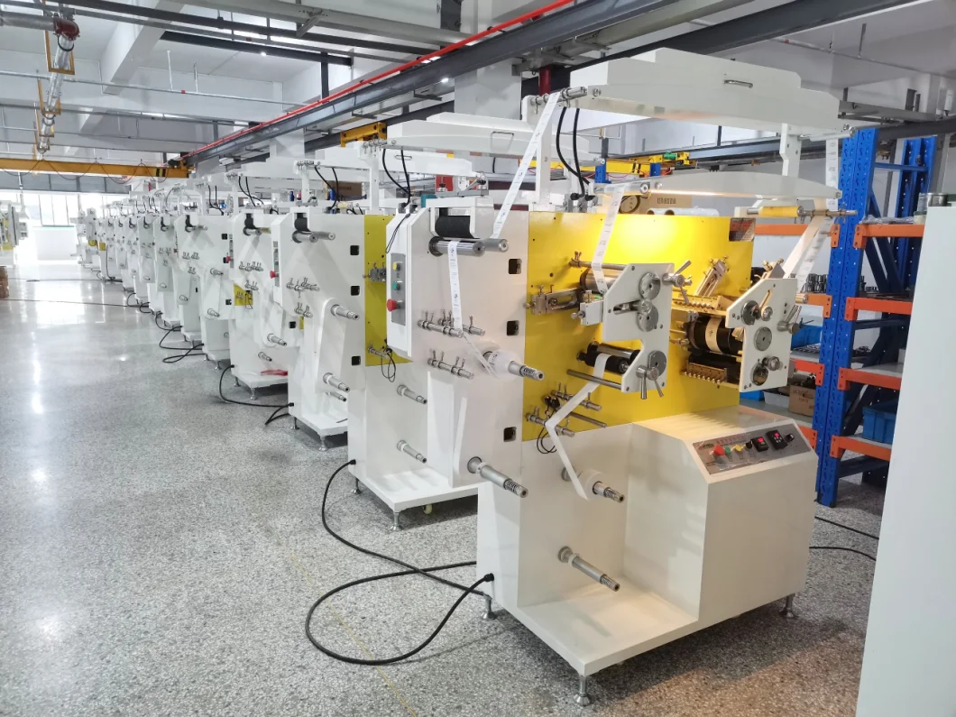 Jingda 2+1 Colors Flexo Fabric Care Label Printing Machine for Polyester Satin Ribbon, Nylon Taffeta, Cotton Tape, Cloth Label and Sugar Packing Paper Jr-1521