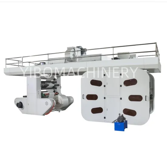 6 couleurs haute vitesse automatique PP/sac en papier/Non-Woven /Film plastique/étiquette Flexo Machine d'impression flexographique