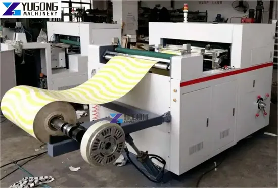 Haute vitesse automatique estampage laminage poinçonnage refendage flexographique flexographie rouleau d'impression découpe rainage machine pour tasse de papier boîte de papier/sac/plaque