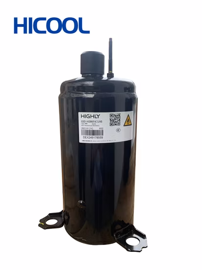 Hautement marque R22/R410A/R32 50Hz/60Hz 220V /208/ DC Inverter Compresseur rotatif
