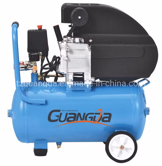 Compresseur d'air à entraînement direct de haute qualité en usine en Chine 1.5HP 2HP 24L 25L