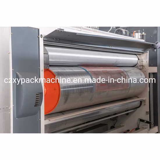 Machine de fabrication de cartons en carton ondulé d'emballage d'emballage de coupe d'impression d'imprimante Flexo automatique