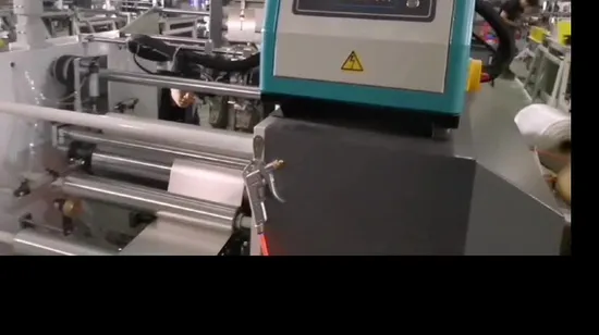 Machine de rebobinage de découpeuse de film étirable PE / PVC de papier d'aluminium