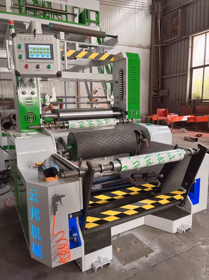 Ligne d'extrusion soufflée d'extrudeuse de film PLA Pbat biodégradable à grande vitesse